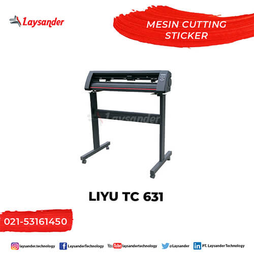 mesin cutting sticker liyu tc 631